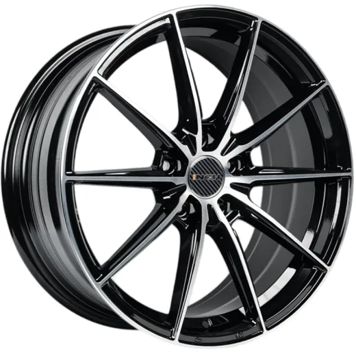 INCH 8x18/5x112 ET30 D66,6 FA8533 Gloss Black Machined Face (ZJH) FlowForming