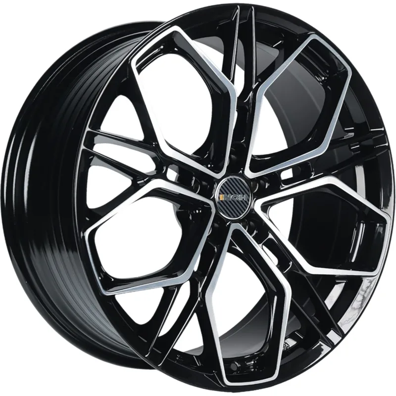 INCH 8,5x20/5x108 ET42 D63,4 FA8534 Gloss Black Machined Face (ZJH) FlowForming