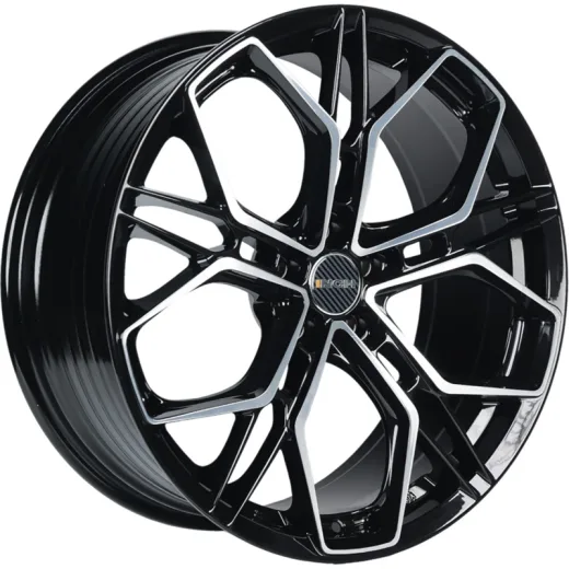 INCH 8,5x20/5x108 ET45 D63,4 FA8534 Gloss Black Machined Face (ZJH) FlowForming