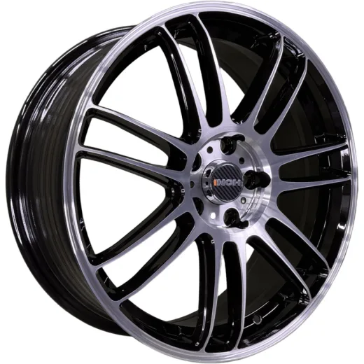 INCH 7x18/5x114,3 ET35 D60,1 FA8535 Gloss Black Machined Face (ZJH) FlowForming