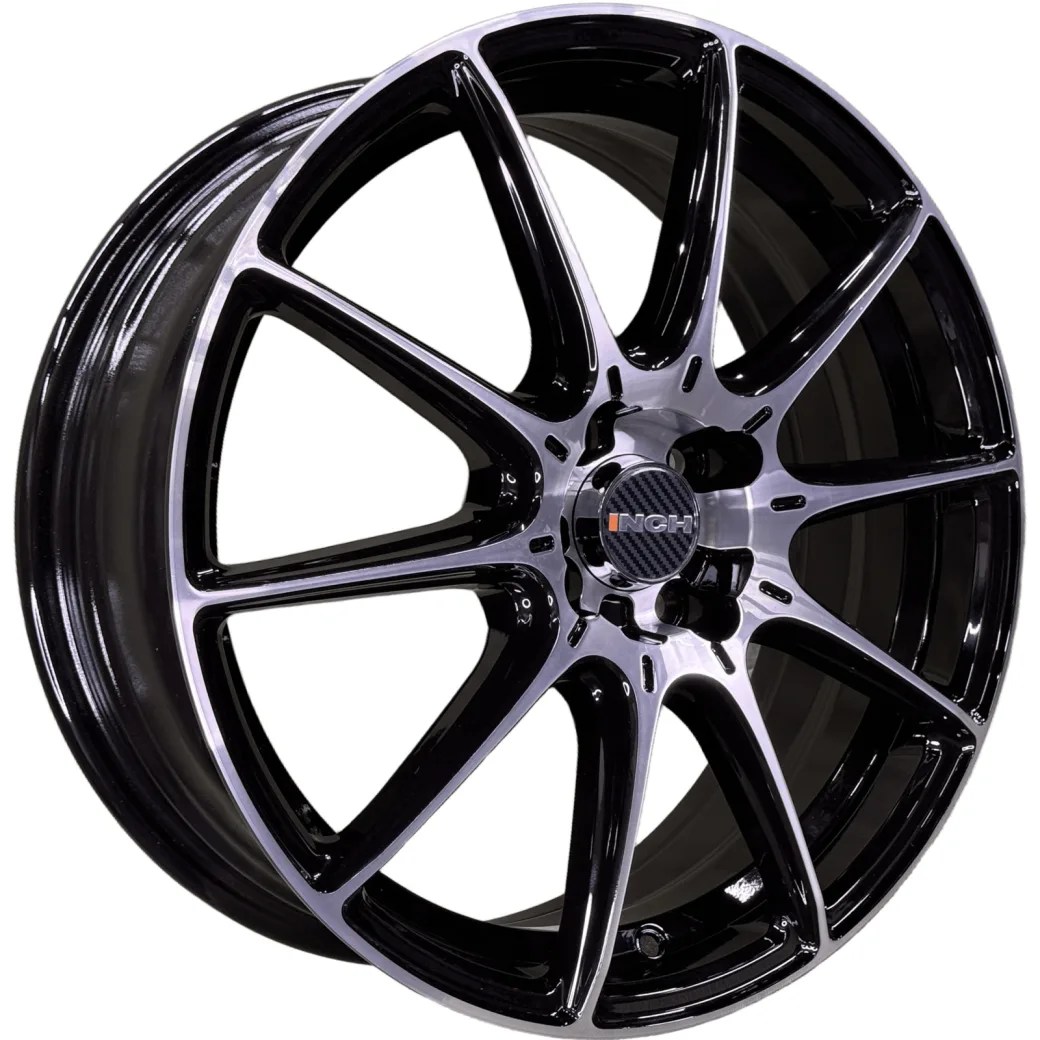 INCH 6,5x17/5x114,3 ET45 D54,1 FA8537 Gloss Black Machined Face (ZJH) FlowForming