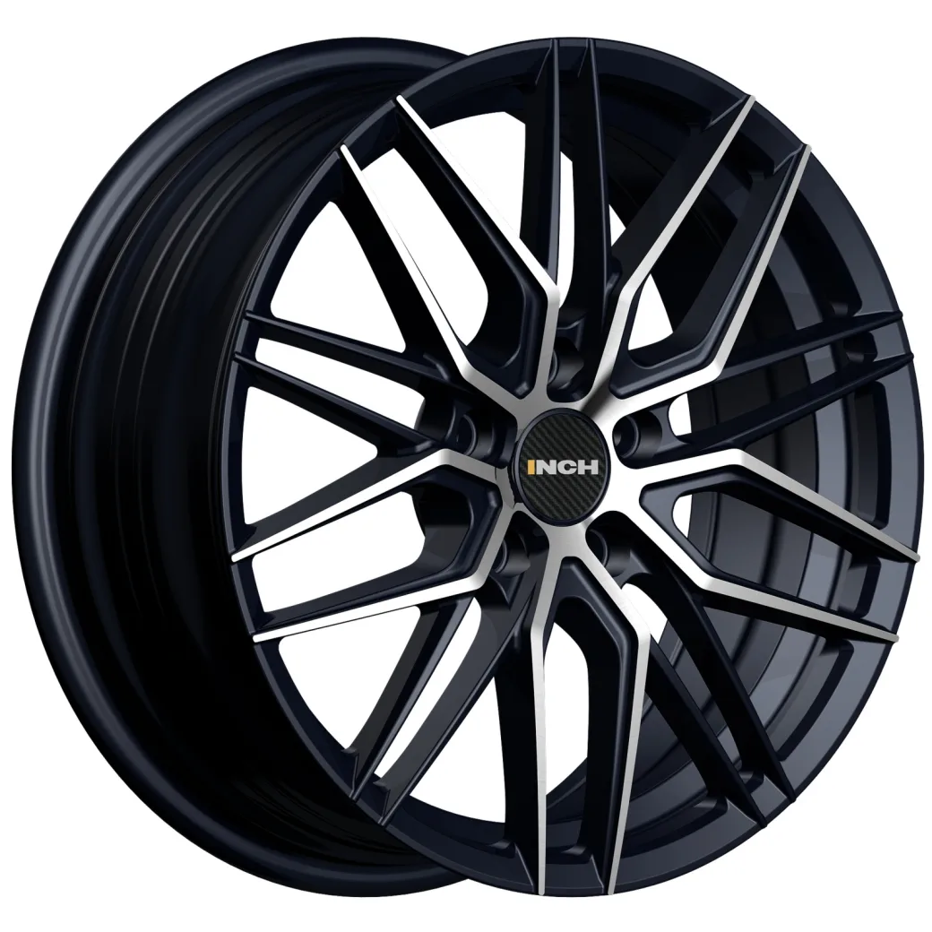 INCH 7x17/5x108 ET40 D54,1 FA8539 Gloss Black Machined Face (ZJH) FlowForming