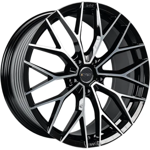INCH 9x21/5x120 ET45 D62,6 GA8532 Gloss Black Machined Face (ZJH) FlowForming