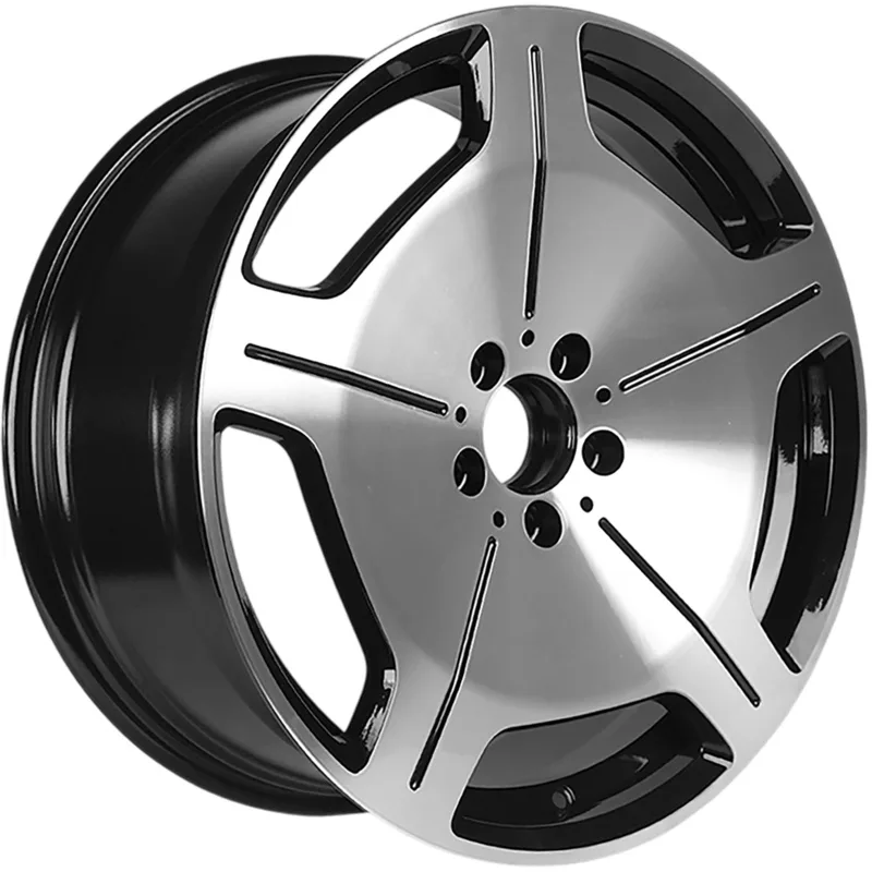 INCH 8x18/5x112 ET38 D66,56 ULF-R20P Gloss Black Machined Face (ZJH) FlowForming