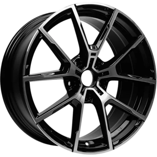 INCH 8,5x19/5x112 ET25 D66,56 ULF-R21 Gloss Black Machined Face (ZJH) FlowForming