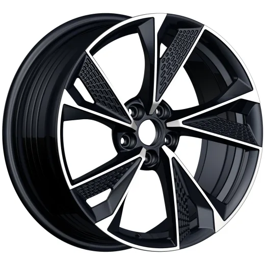 INCH 8x18/5x114,3 ET30 D73,1 ULF-R39P Black Machine Face (ZJH) FlowForming
