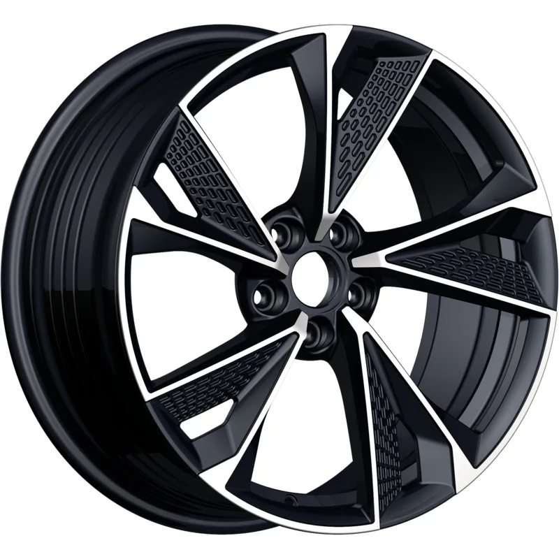 INCH 8,5x19/5x112 ET32 D66,56 ULF-R39P Gloss Black Machined Face (ZJH) FlowForming