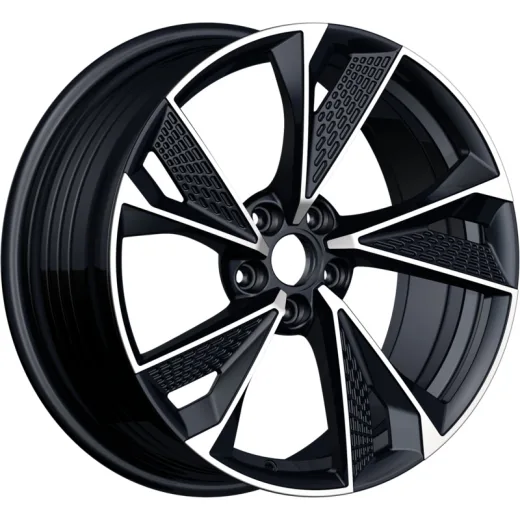 INCH 8,5x19/5x112 ET32 D66,56 ULF-R39P Gloss Black Machined Face (ZJH) FlowForming