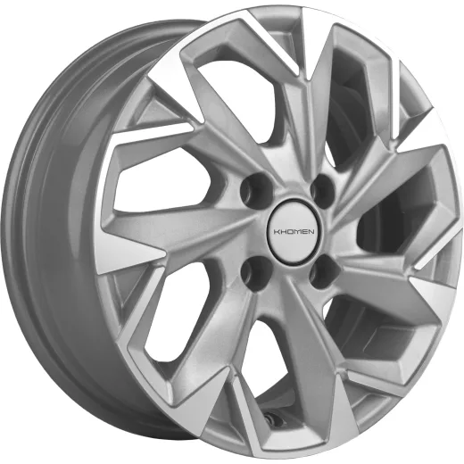 Khomen Wheels 5,5x14/4x98 ET35 D58,5 KHW1402 F-Silver-FP