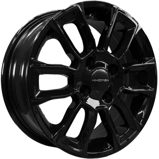 Khomen Wheels 5,5x14/4x100 ET43 D60,1 KHW1406 (Toyota Corolla) Black
