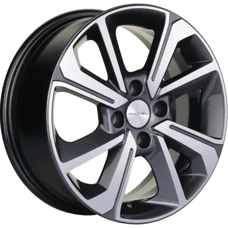Khomen Wheels 6x15/4x98 ET36 D58,6 KHW1501 (Lada Granta) Gray-FP