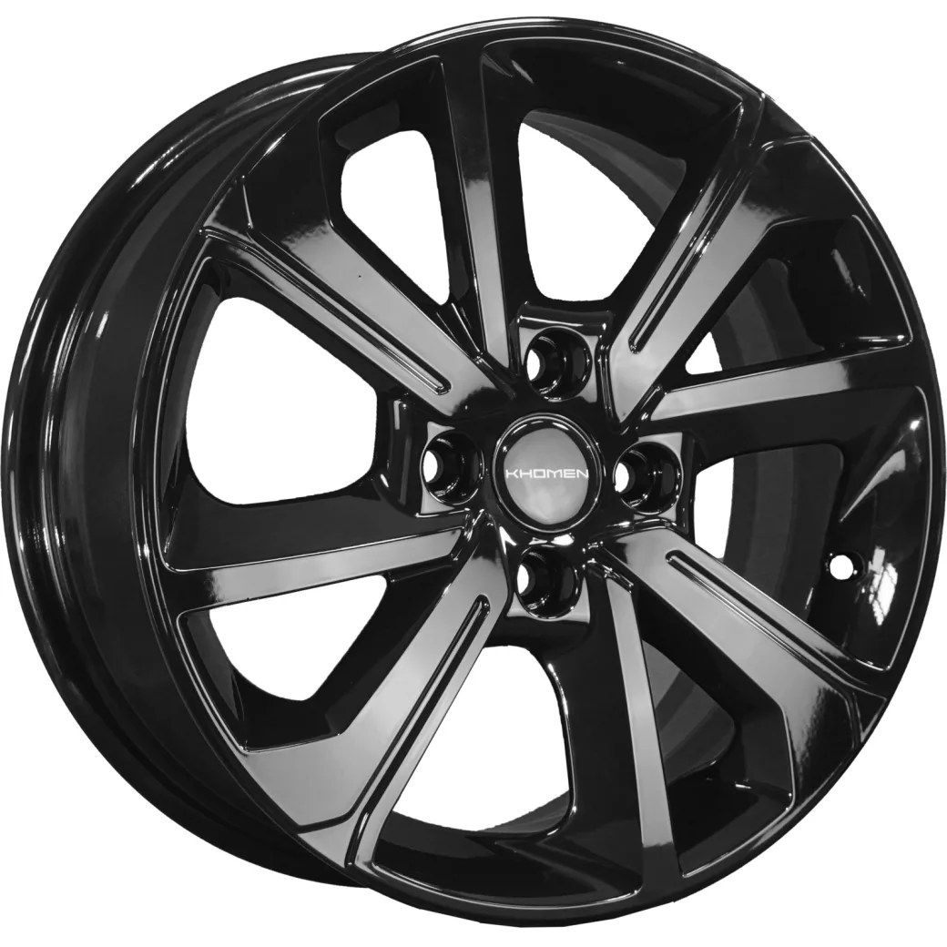Khomen Wheels 6x15/4x98 ET36 D58,6 KHW1501 (Lada Granta) Black
