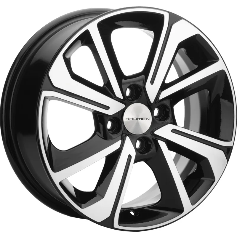 Khomen Wheels 6x15/4x98 ET36 D58,6 KHW1501 (Lada Granta) Black-FP