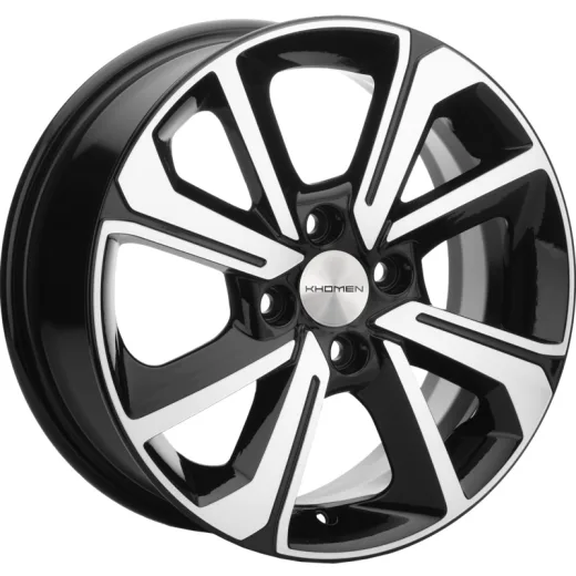 Khomen Wheels 6x15/4x100 ET45 D56,6 KHW1501 (Nexia) Black-FP
