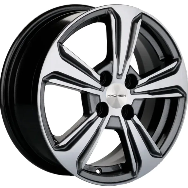 Khomen Wheels 6x15/4x100 ET46 D54,1 KHW1502 (Rio/Solaris) G-Silver-FP