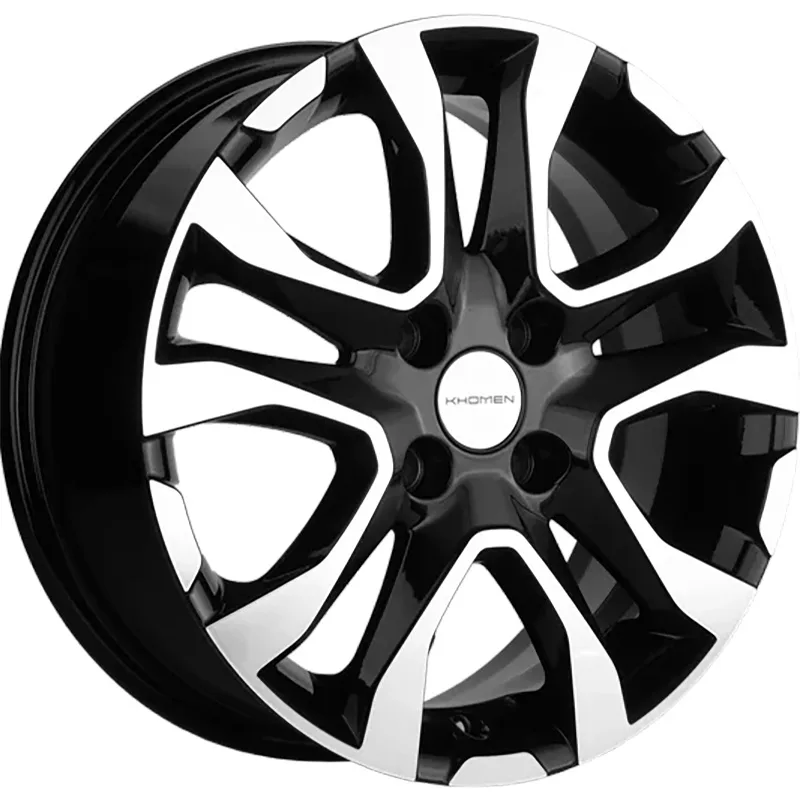 Khomen Wheels 6x15/4x100 ET39 D56,6 KHW1503 (Cobalt) Black-FP