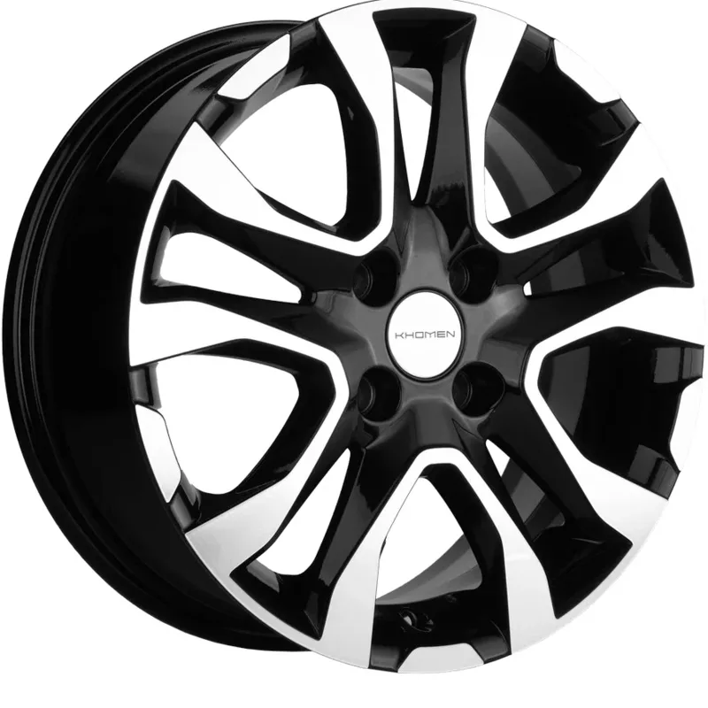 Khomen Wheels 6x15/4x100 ET40 D60,1 KHW1503 (XRay) Black-FP