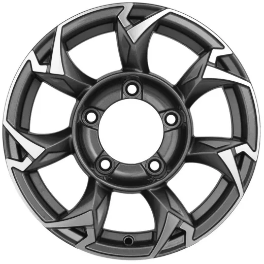 Khomen Wheels 5,5x15/5x139,7 ET5 D108,1 KHW1505 (Jimny) Gray-FP