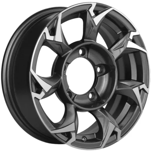 Khomen Wheels 5,5x15/5x139,7 ET5 D98,5 KHW1505 (Lada NIVA 4x4) Gray-FP