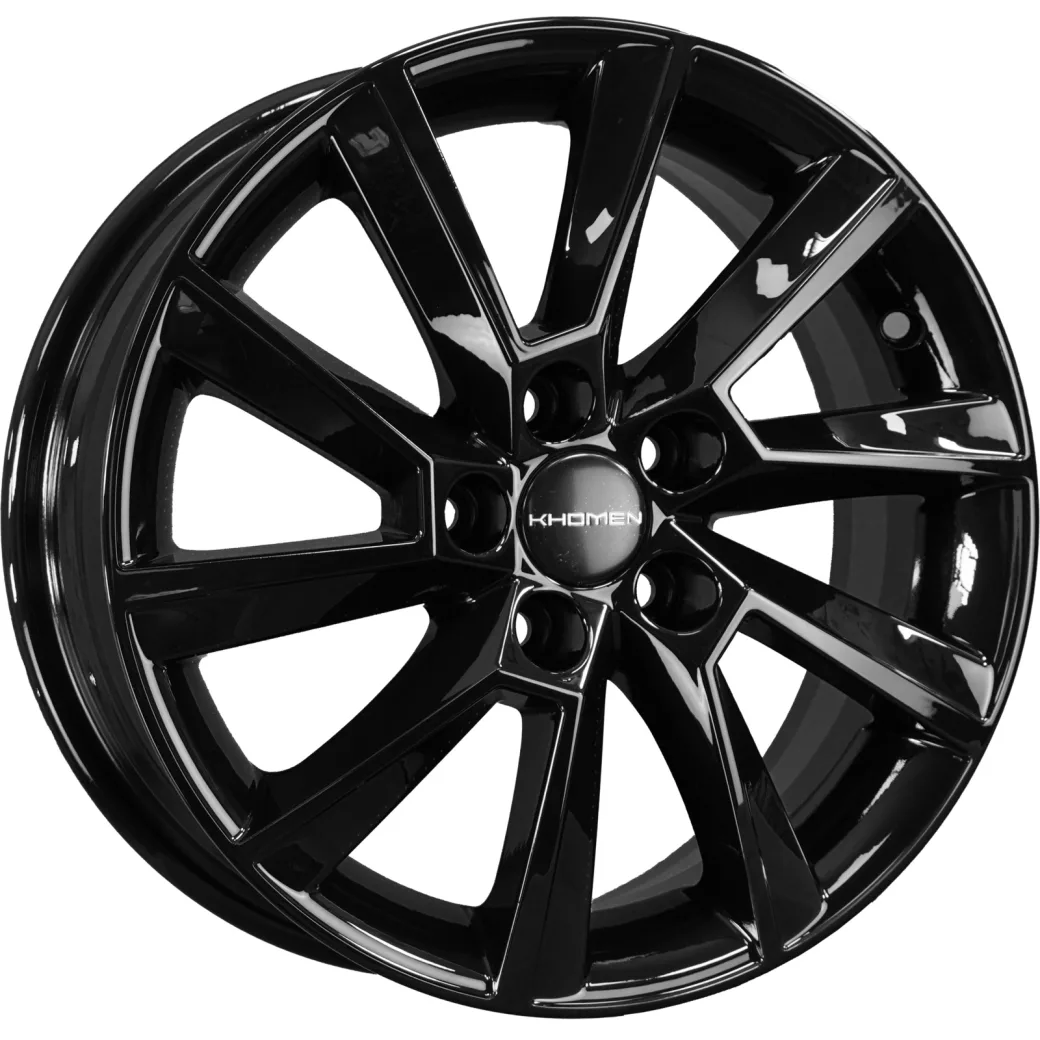Khomen Wheels 6x15/5x105 ET39 D56,6 KHW1507 (Aveo) Black