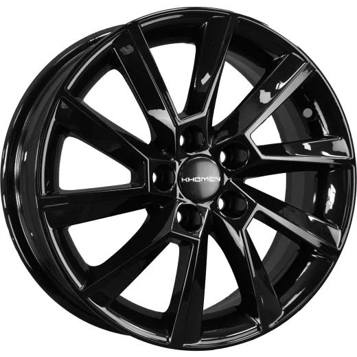 Khomen Wheels 6x15/5x100 ET40 D57,1 KHW1507 (Polo) Black