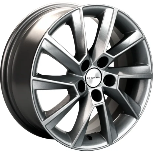 Khomen Wheels 6x15/5x100 ET40 D57,1 KHW1507 (Polo) Gray-FP