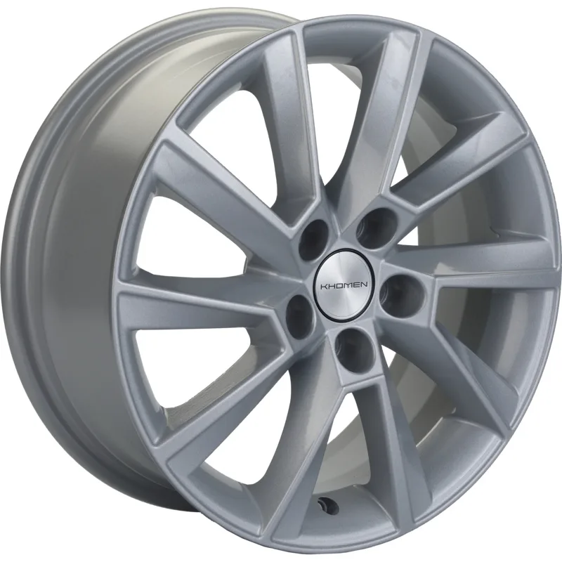 Khomen Wheels 6x15/5x100 ET40 D57,1 KHW1507 (Polo) F-Silver-FP