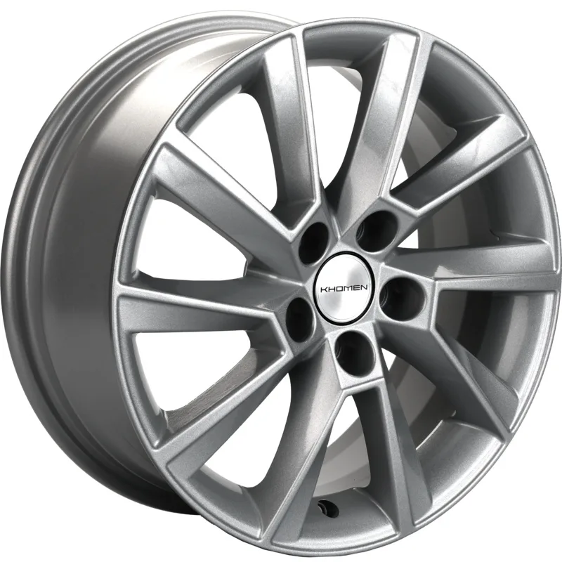 Khomen Wheels 6x15/5x100 ET38 D57,1 KHW1507 (Rapid/Fabia) Gray