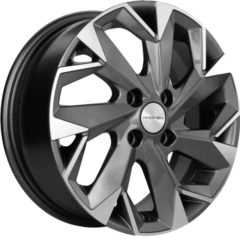 Khomen Wheels 6x15/4x98 ET35 D58,6 KHW1508 (Lada Granta) Gray-FP