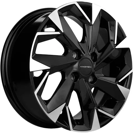 Khomen Wheels 6x15/4x100 ET40 D60,1 KHW1508 (XRay) Black-FP