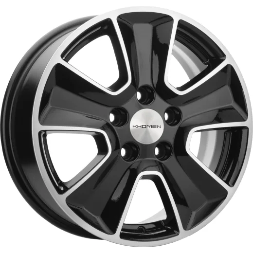 Khomen Wheels 6,5x16/5x110 ET46 D63,3 KHW1601 (Changan CS35) Black-FP