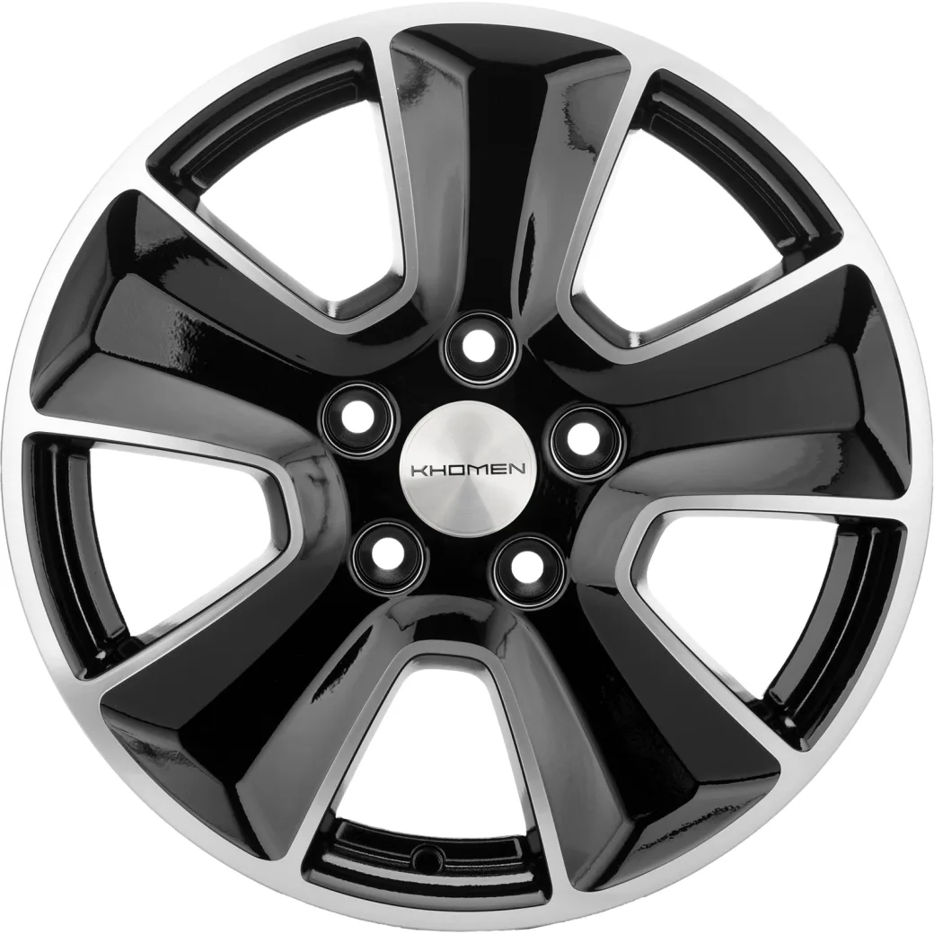 Khomen Wheels 6,5x16/5x110 ET45 D67,1 KHW1601 (DFM 580) Black-FP