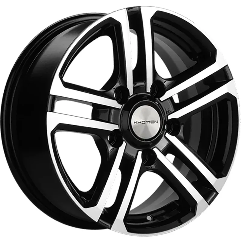 Khomen Wheels 6,5x16/5x139,7 ET35 D98,5 KHW1602 (Niva 4x4 Bronto) Black-FP