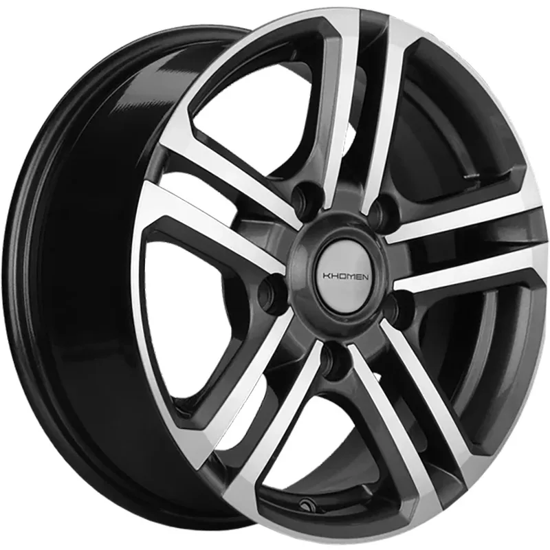 Khomen Wheels 6,5x16/5x139,7 ET35 D98,5 KHW1602 (Niva 4x4 Bronto) Gray-FP