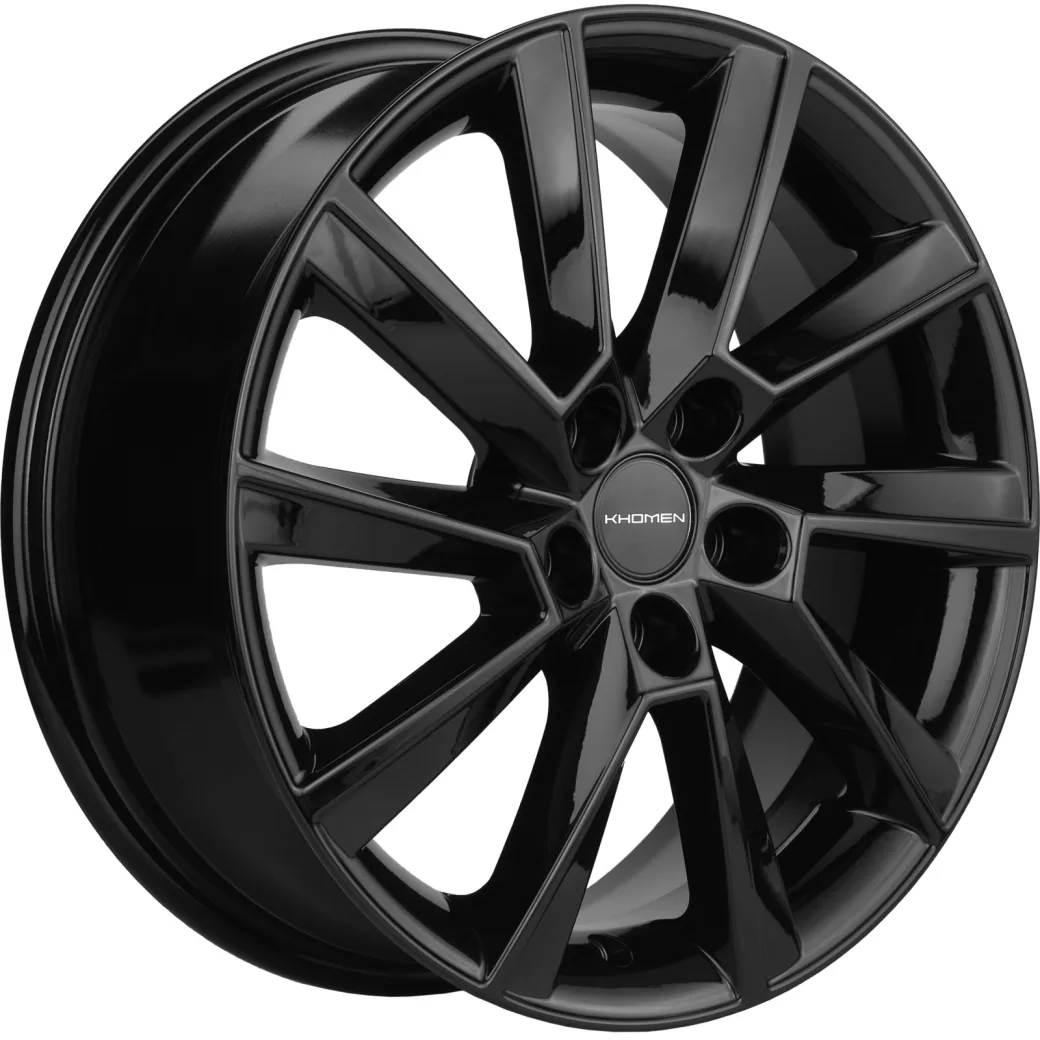Khomen Wheels 6x16/5x105 ET39 D56,6 KHW1604 (Aveo) Black