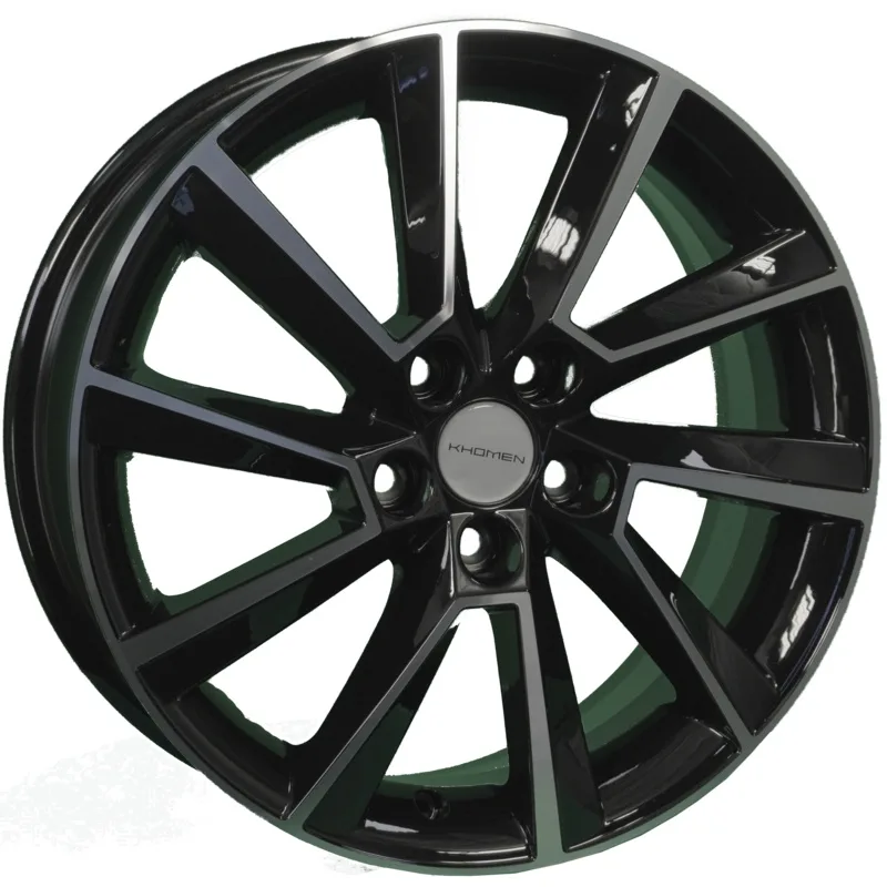 Khomen Wheels 6x16/5x100 ET38 D57,1 KHW1604 (Kamiq/Rapid/Scala) Black-FP