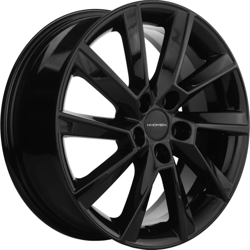 Khomen Wheels 6x16/5x100 ET38 D57,1 KHW1604 (Kamiq/Rapid/Scala) Black