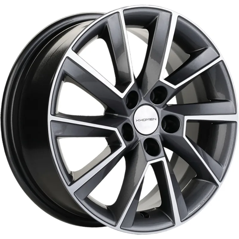 Khomen Wheels 6x16/5x100 ET38 D57,1 KHW1604 (Kamiq/Rapid/Scala) Gray-FP