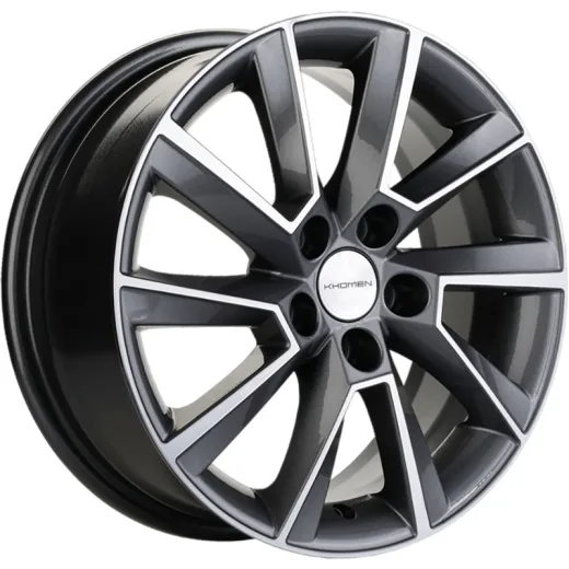 Khomen Wheels 6x16/5x100 ET38 D57,1 KHW1604 (Kamiq/Rapid/Scala) Gray-FP