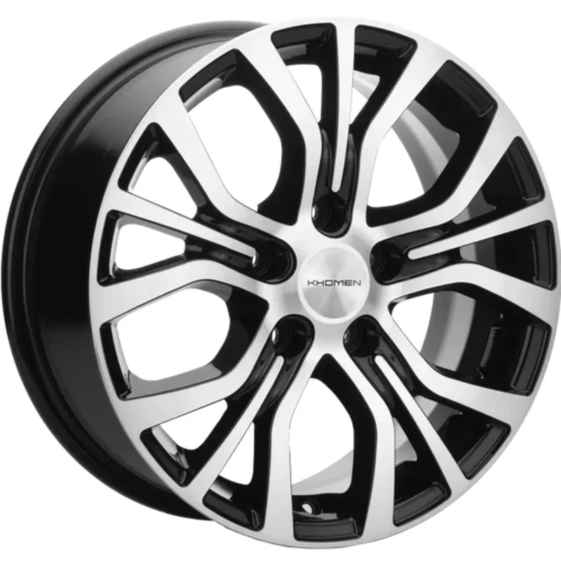 Khomen Wheels 6,5x16/5x114,3 ET38 D60,1 KHW1608 (Alphard) Black-FP