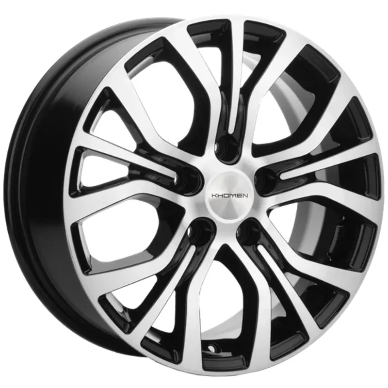 Khomen Wheels 6,5x16/5x110 ET40 D67,1 KHW1608 (Evolute I-Van) Black-FP