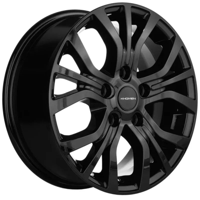 Khomen Wheels 6,5x16/5x114,3 ET45 D54,1 KHW1608 (Geely Coolray) Black