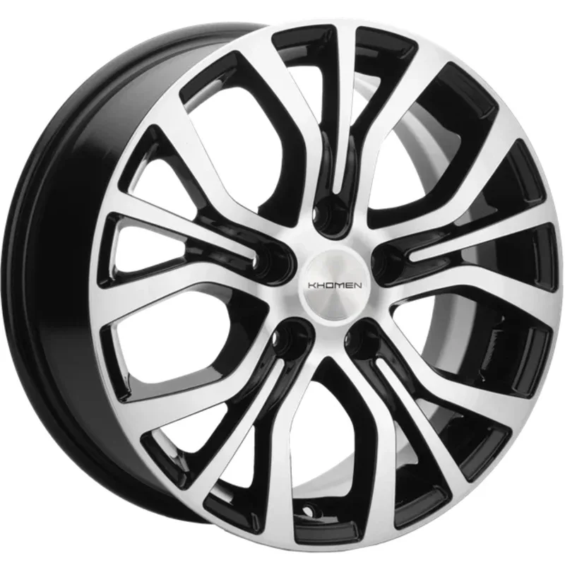 Khomen Wheels 6,5x16/5x110 ET43 D65,1 KHW1608 (Opel Zafira) Black-FP