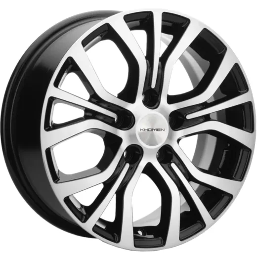 Khomen Wheels 6,5x16/5x110 ET43 D65,1 KHW1608 (Opel Zafira) Black-FP