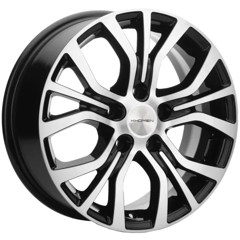 Khomen Wheels 6,5x16/5x114,3 ET43 D67,1 KHW1608 (Huyndai/Kia) Black-FP