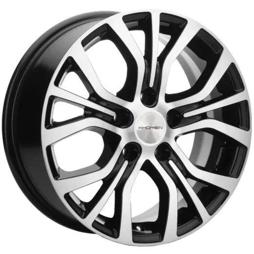 Khomen Wheels 6,5x16/5x114,3 ET43 D67,1 KHW1608 (Huyndai/Kia) Black-FP