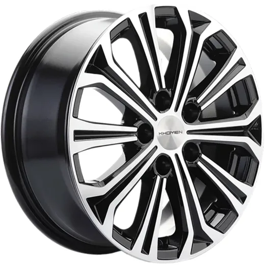 Khomen Wheels 6,5x16/5x108 ET50 D63,3 KHW1610 (Focus) Black-FP