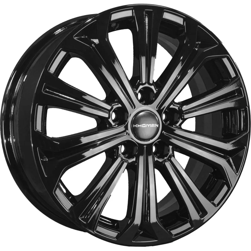 Khomen Wheels 6,5x16/5x112 ET50 D57,1 KHW1610 (Octavia) Black