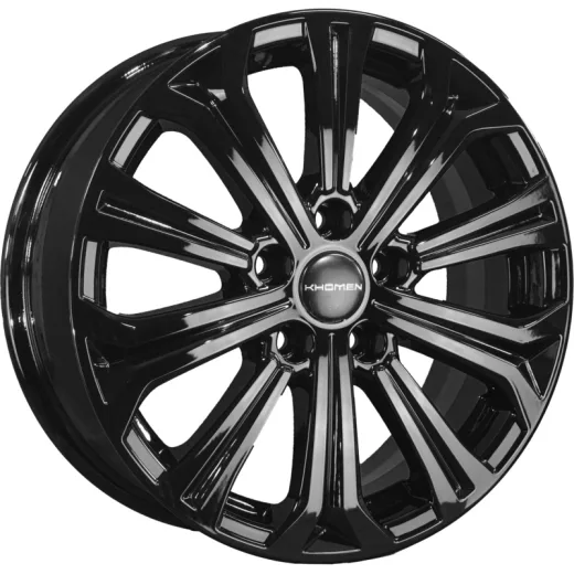 Khomen Wheels 6,5x16/5x112 ET50 D57,1 KHW1610 (Octavia) Black
