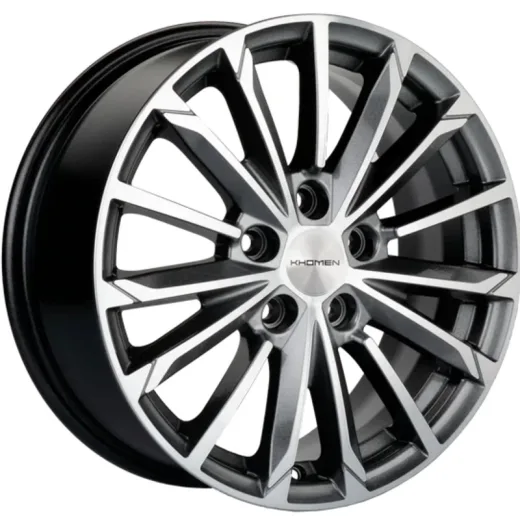Khomen Wheels 6,5x16/5x112 ET39,5 D66,6 KHW1611 (Actyon) G-Silver-FP